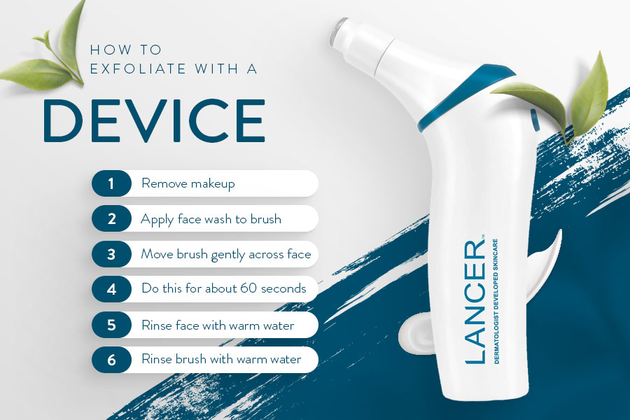 How to Exfoliate Skin with an Exfoliating Device