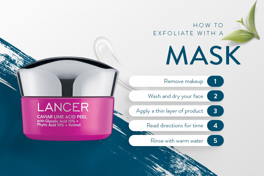 How to Exfoliate Skin with a Wash-Off Mask
