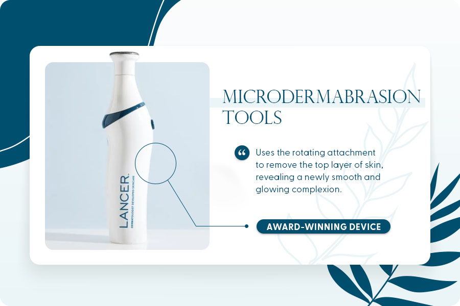 skincare device microdermabrasion tools